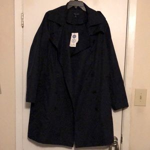 Navy Universal Standard DerjonTrench Coat - Size S (~18 US)